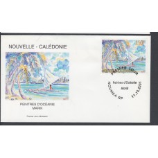 Nueva Caledonia SPD FDC Yvert 853 - 2001 Matasello Paisajes