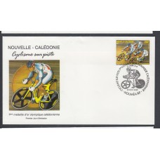 Nueva Caledonia SPD FDC Yvert 855 - 2001 Matasello Ciclismo