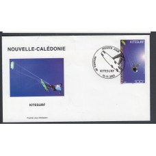 Nueva Caledonia SPD FDC Yvert 856 - 2001 Matasello Kitesurf