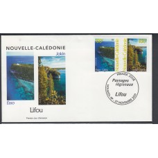 Nueva Caledonia SPD FDC Yvert 857/8 - 2001 Matasello Fauna Marina