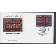 Nueva Caledonia SPD FDC Yvert 814 - 2000 Matasello Arte Pintura