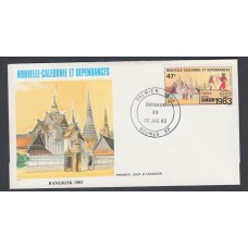 Nueva Caledonia SPD FDC Yvert Aero 232 - 1983 Matasello Postmark