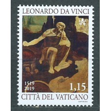 Vaticano Correo 2019 Yvert 1821 ** Mnh V Cent Muerte Leonardo da Vinci