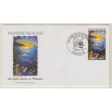 Polinesia SPD FDC Yvert 570 año 1998 Matasello Postmark