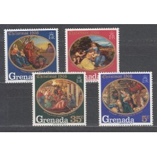 Grenada - Correo 1968 Yvert 274/8 ** Mnh Navidad