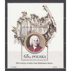 Polonia - Hojas Yvert 107 ** Mnh  Juan Sebastian Bach