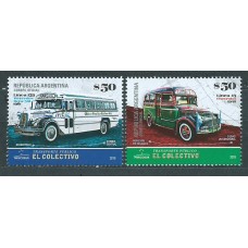 Argentina Correo 2019 Yvert 3216/17 ** Mnh Mercosur Omnibus