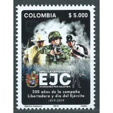 Colombia Correo 2019 Yvert 2003 ** Mnh EJC