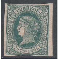 Cuba Sueltos 1866 Edifil 15 * Mh