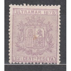 Cuba Sueltos 1875 Edifil 31 usado