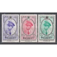 Marruecos Frances - Correo 1957 Yvert 380/2 * Mh Mohamed V