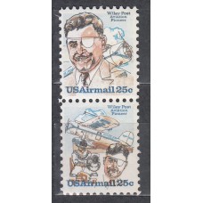 Estados Unidos - Aereo Yvert 90/1 ** Mnh Aviadores