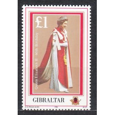 Gibraltar - Correo 1986 Yvert 520 ** Mnh  Isabel II