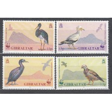 Gibraltar - Correo 1991 Yvert 629/32 ** Mnh  Fauna aves