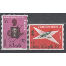 Somalia - Correo Yvert 22/3 ** Mnh Erradicación del paludismo