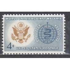 Estados Unidos - Correo 1962 Yvert 726 ** Mnh  Erradicación del paludismo