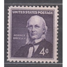 Estados Unidos - Correo 1961 Yvert 712 ** Mnh  Horace Greeley