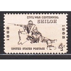Estados Unidos - Correo 1962 Yvert 727 ** Mnh  Batalla de Shiloh