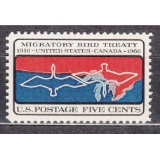 Estados Unidos - Correo 1966 Yvert 800 ** Mnh  Aves