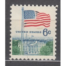 Estados Unidos - Correo 1968 Yvert 842 ** Mnh  Bandera