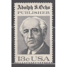 Estados Unidos - Correo 1976 Yvert 1145 ** Mnh  Personaje