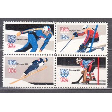 Estados Unidos - Correo 1980 Yvert 1263/6 ** Mnh  Deportes