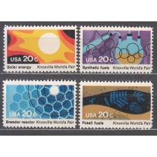 Estados Unidos - Correo 1982 Yvert 1435/8 cortados ** Mnh