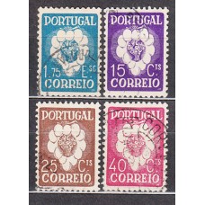 Portugal - Correo 1938 Yvert 555/91 usado