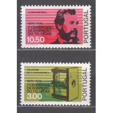 Portugal - Correo 1975 Yvert 1287/8 * Mh  Teléfono