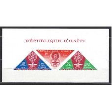 Haiti - Hojas Yvert 18B ** Mnh Medicina Sin leyenda OMS