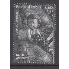 Andorra Española Correo 2019 Edifil 491 ** Mnh  Navidad