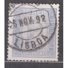 Portugal - Correo 1892-93 Yvert 69 usado