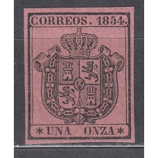 España Clásicos 1854 Edifil 29 **