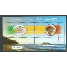 Upaep Costa Rica 2019 ** Mnh Comidas Tradicionales  Gastronomia