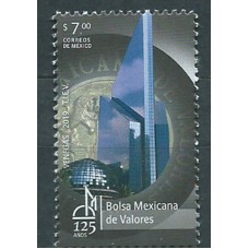 Mexico Correo 2019 Yvert 3173 ** Mnh Bolsa de Valores