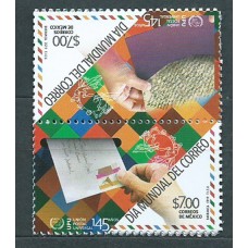 Mexico Correo 2019 Yvert 3167/68 ** Mnh Dia del Correo