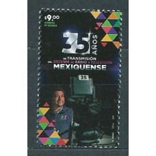 Mexico Correo 2019 Yvert 3166 ** Mnh Sistema Radio y TV