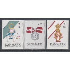 Dinamarca - Correo 2015 Yvert 1786/8 ** Mnh Medallas