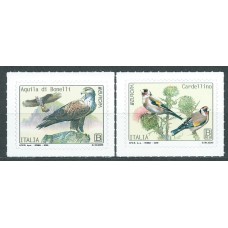 Tema Europa 2019 Italia Yvert 3909/10 ** Mnh Aves