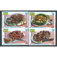 Cuba 2019 Upaep ** Mnh Comidas Tradicionales