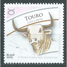 Brasil Correo 2019 Yvert 3730 ** Mnh Signo del Zodiaco