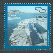 Brasil Correo 2020 ** Mnh Estación Antartica Comadonle Ferraz