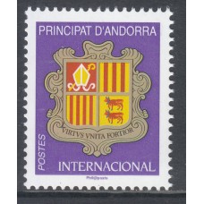 Andorra Francesa Correo 2019 Yvert 824 ** Mnh Escudos