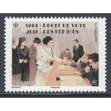 Francia - Correo 2019 Yvert 5315 ** Mnh  Voto de la mujer