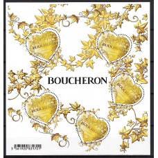 Francia - Hojas 2018 Yvert 146 ** Mnh Corazones Boucheron