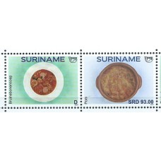 Suriname 2019 Upaep Yvert 2873/74 ** Mnh Comidas Tradicionales