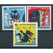 Alemania Federal Correo 2020 Yvert 3301/3 ** Mnh Bienestar