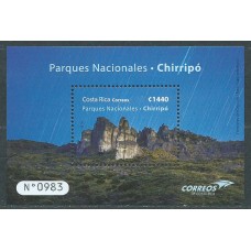 Costa Rica Hojas Yvert 74 ** Mnh Parque Chirripo