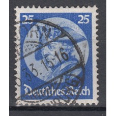 Alemania Imperio Correo 1933 Yvert 469 usado Personaje