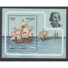 Nicaragua - Hojas Yvert 153 ** Mnh  Barcos